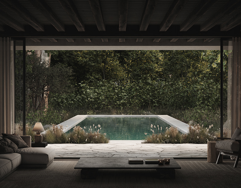 Modern Woodland House