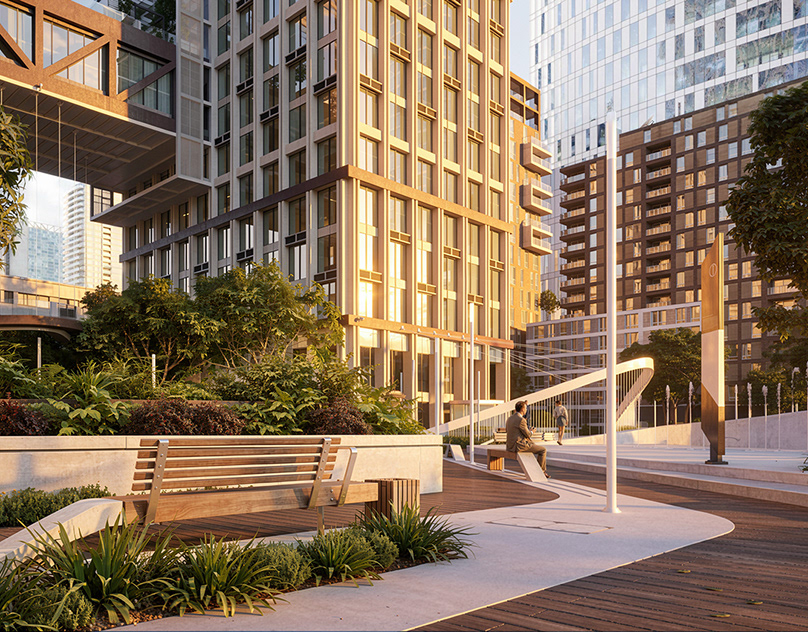 CGI: Apartment park