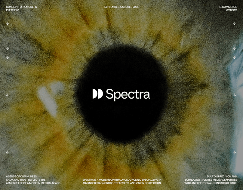 Spectra Eye Clinic — UX/UI