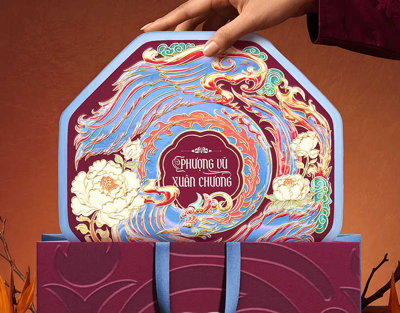 PHƯỢNG VŨ XUÂN CHƯƠNG | PINEAPPLE CAKE PACKAGING DESIGN