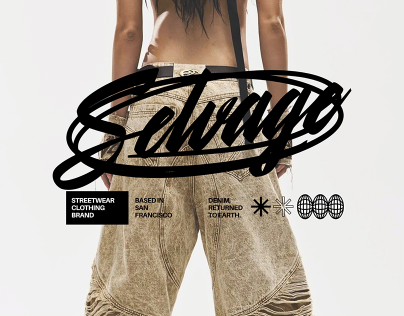 SELVAGE - Brand Identity & E-commerce Web Design