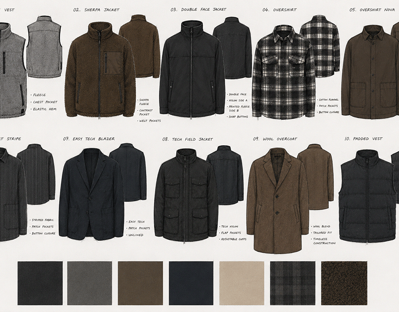 Menswear Product Development | Technical Design