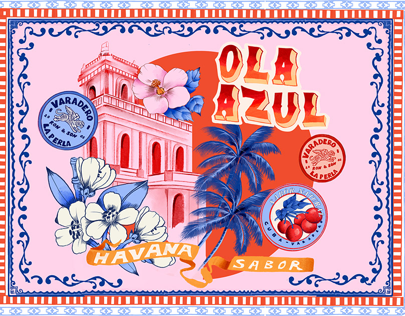 Global Threads - Ola Azul
