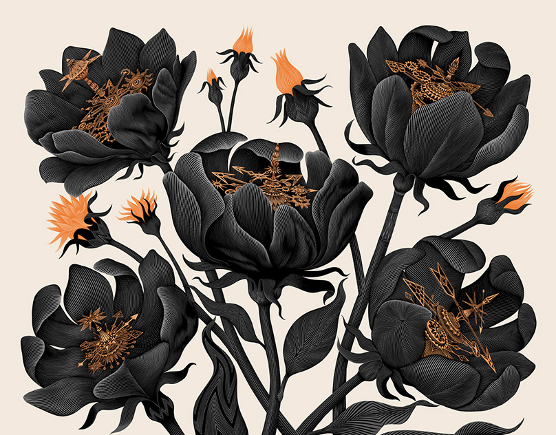Art for silk