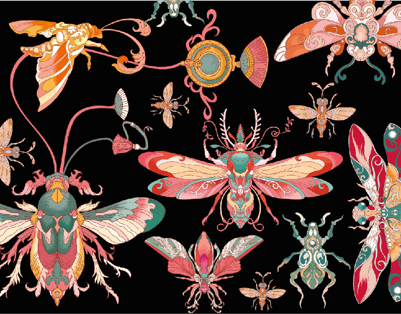 Lumena Maison Butterfly Silk Series