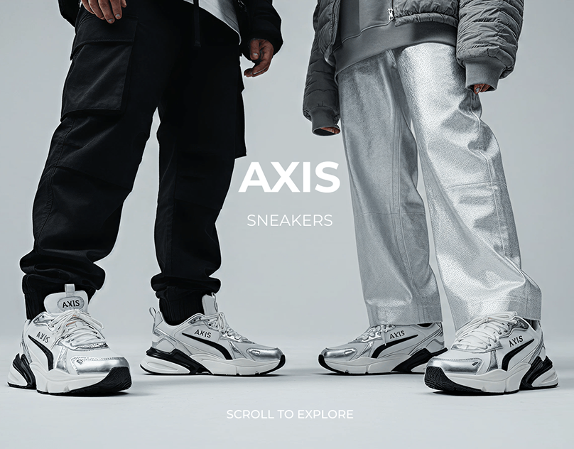AXIS — Premium E-commerce UI/UX Design