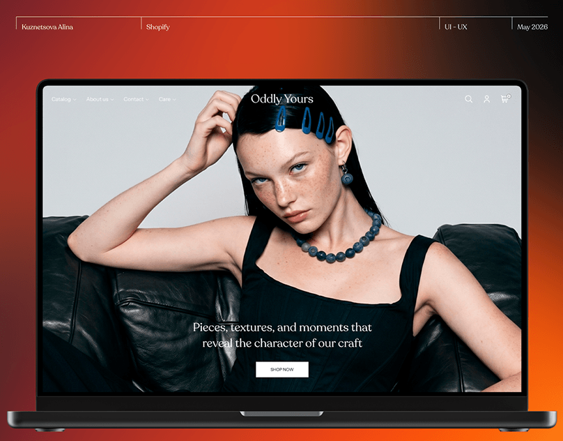 Oddly Yours |Accessories E-commerce Website Shopify