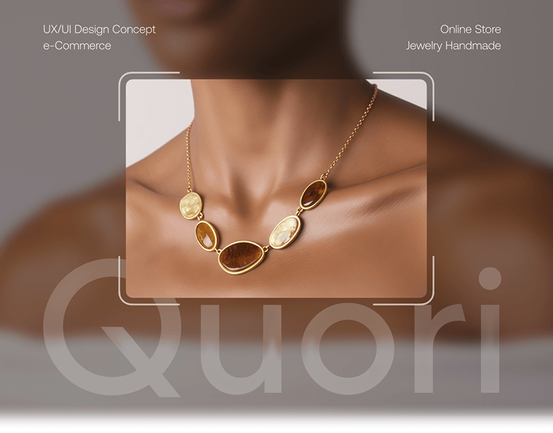 Quori | E-Commerce | Handmade Jewelry Online Store