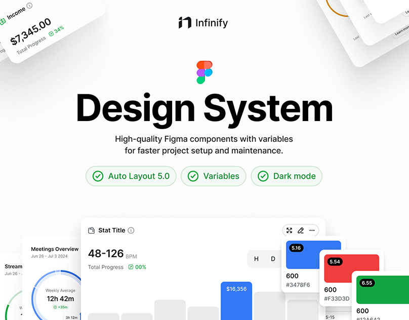 Infinify Design System | Atomic Design | UI Kit Library