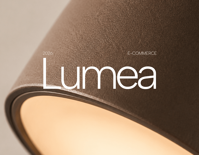 Lumea Lighting E-commerce | UI/UX Design