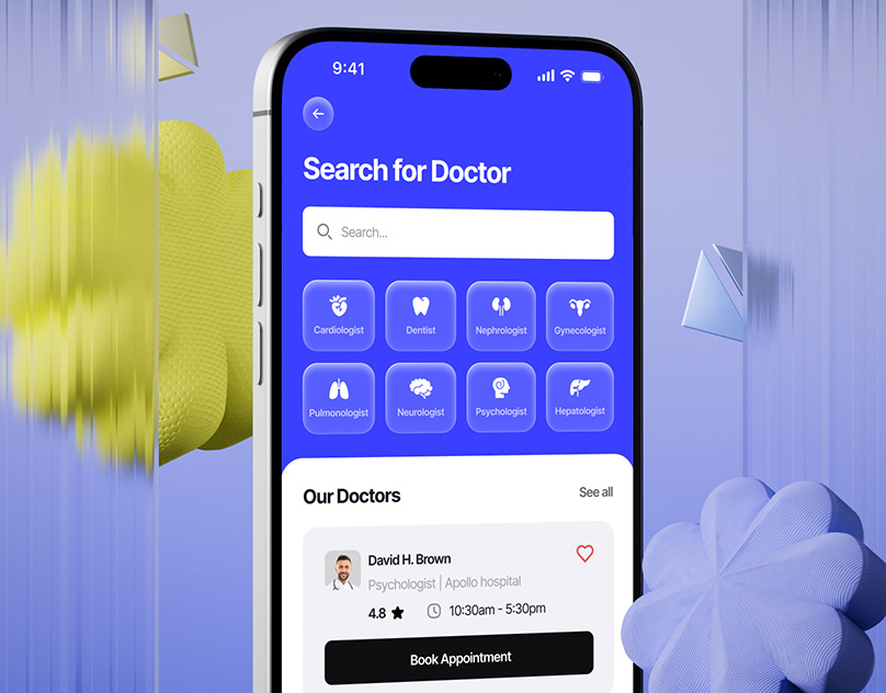 Serena Medical — Healthcare App UX/UI Design