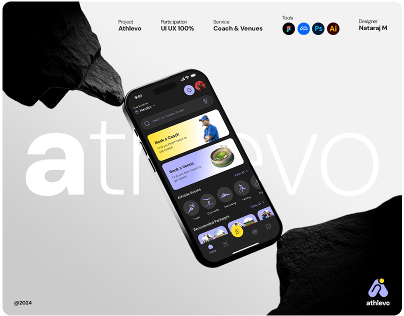 Athlevo | Athletic App | UX/UI Case study