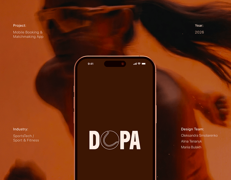 DOPA — Ultimate Sports Ecosystem | UI/UX Case Study