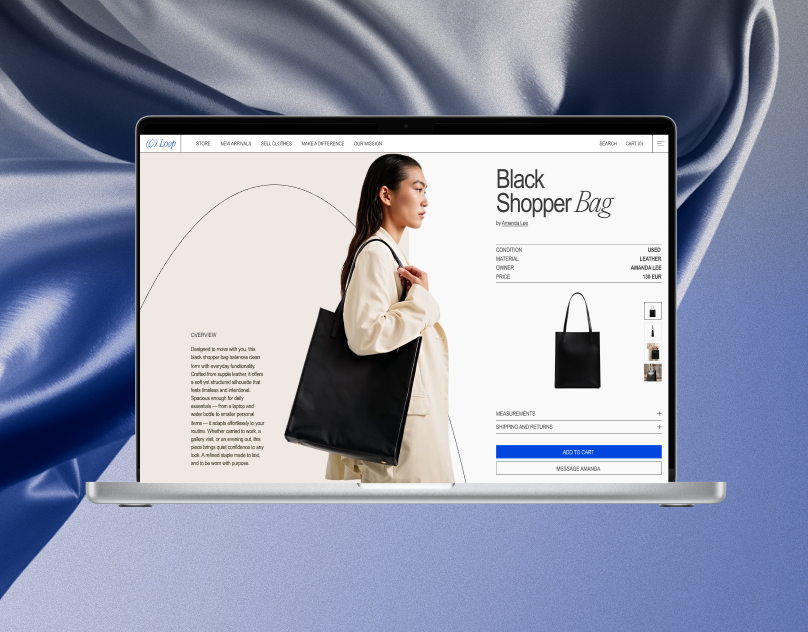 LOOP — Fashion E-commerce, Branding & Web Design