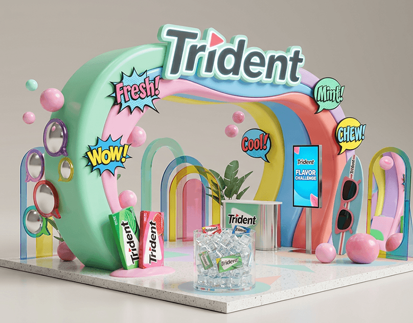 Trident Summer Booth I *AI