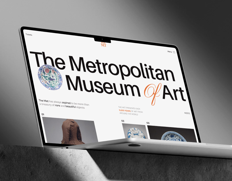 UX/UI Design for Metropolitan Museum of Art