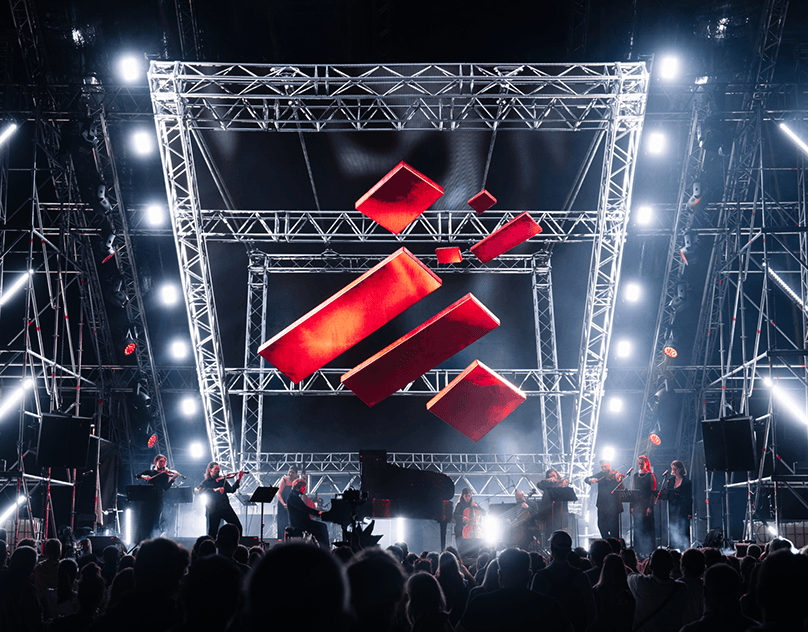 Malevich Festival: Audiovisual Stage Installation