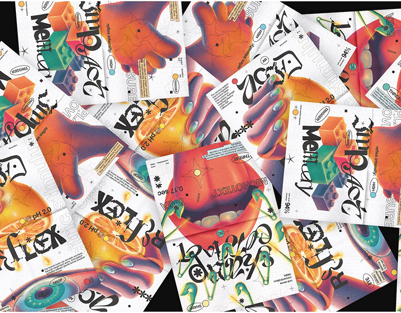 Poster Collection 2026 | Acid Illustration, Typography