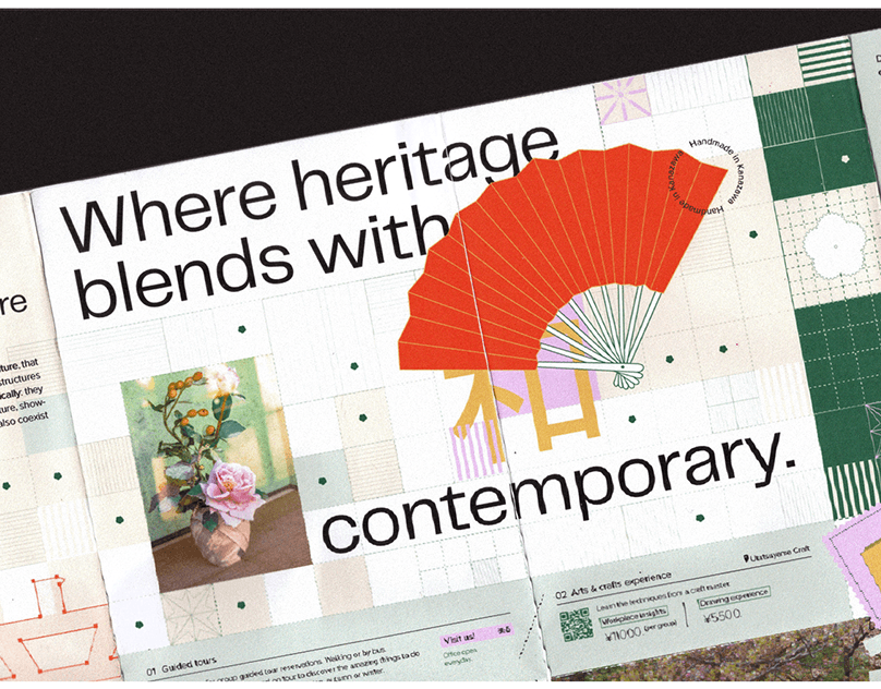 01 Kanazawa | city branding & brochure