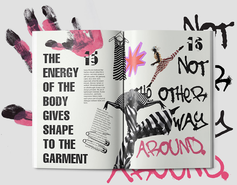 Issey Miyake Magazine | Editorial Design | 2025