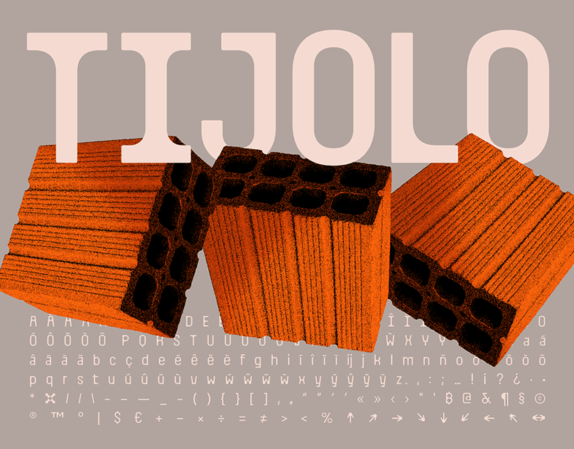 TIJOLO - TYPEFACE