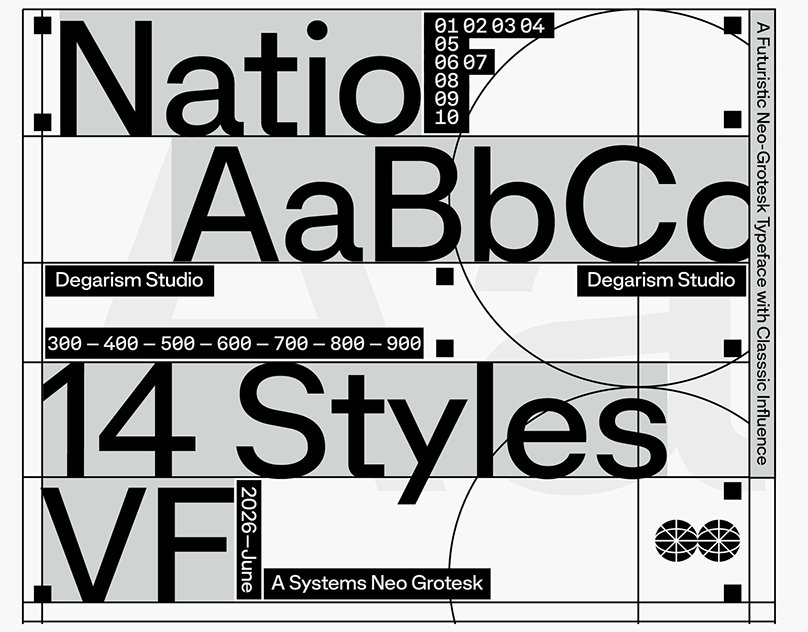 Natio Typeface
