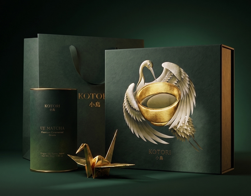 KOTORI Uji Matcha — Ceremonial Gift Packaging
